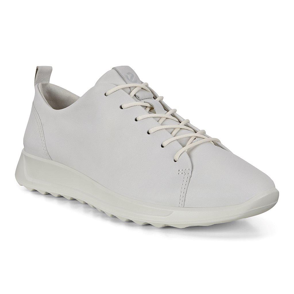 Ecco Flexure Runner Womens Sneakers White Sales - India EST-168304